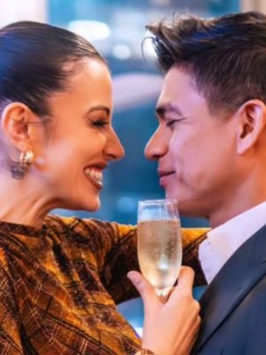 Yamila Reyna y Américo celebran su primer año como pareja