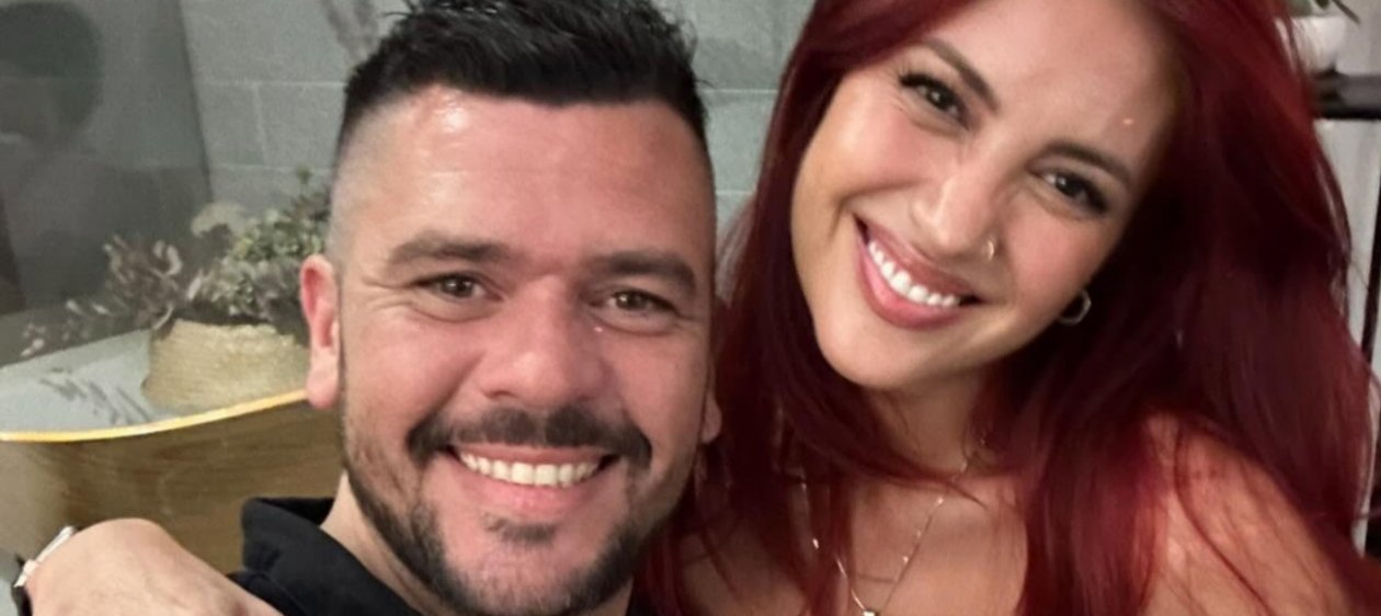 Karen Paola compartió romántica postal con Juan Pedro: 