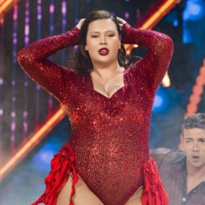 Michelle Carvalho envió mensaje a sus compañeros de Fiebre de Baile: 
