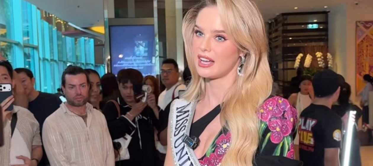 Inna Moll aterrizó en el Miss Universo con un look que rindió homenaje a Tailandia