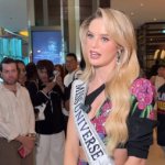 Inna Moll aterrizó en el Miss Universo con un look que rindió homenaje a Tailandia
