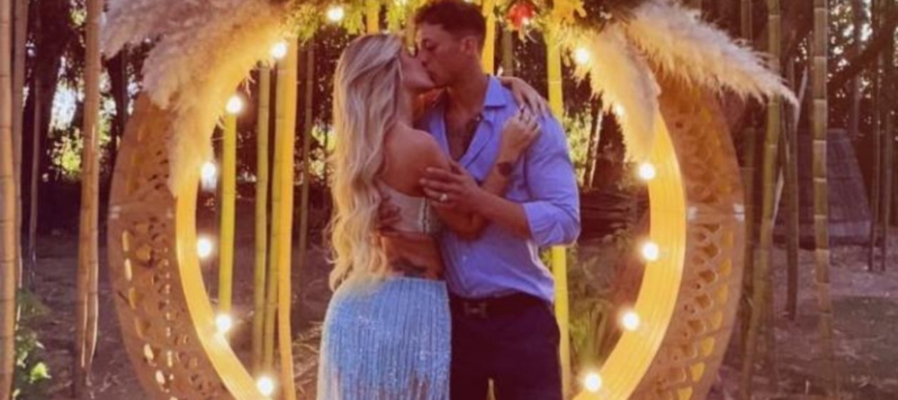 Lucas Lama le declaró su amor públicamente a Coté López: 