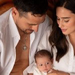 Ex compañeros de "Ganar o Servir" conocieron la hija de Pangal Andrade y Melina Noto