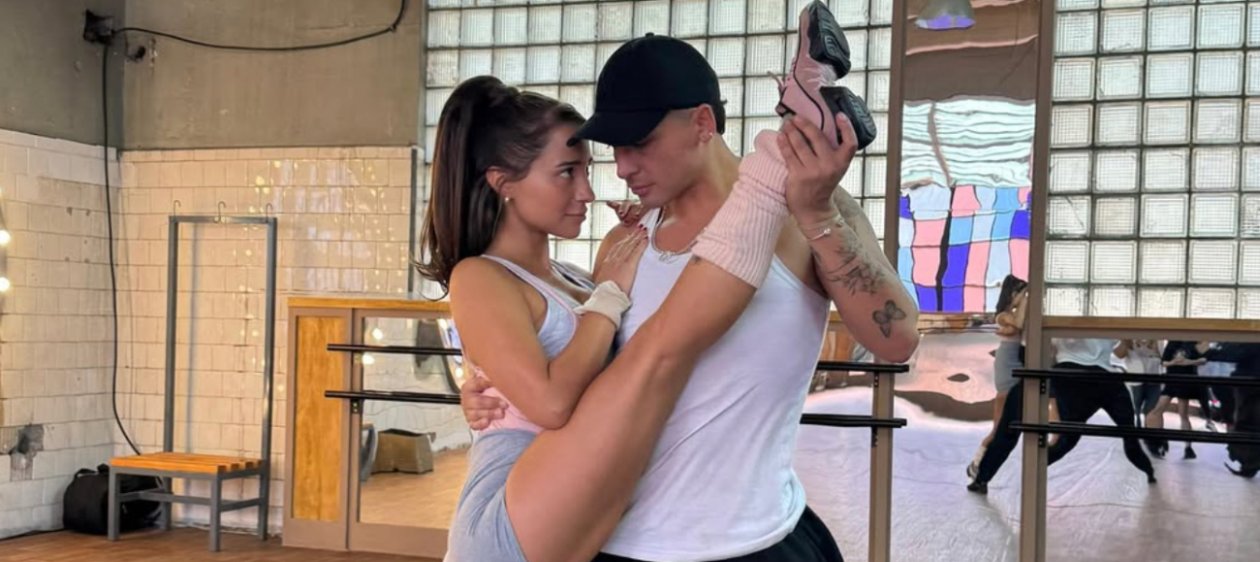 Princesa Alba y Juanfra sufren accidente en ensayo de aquadance