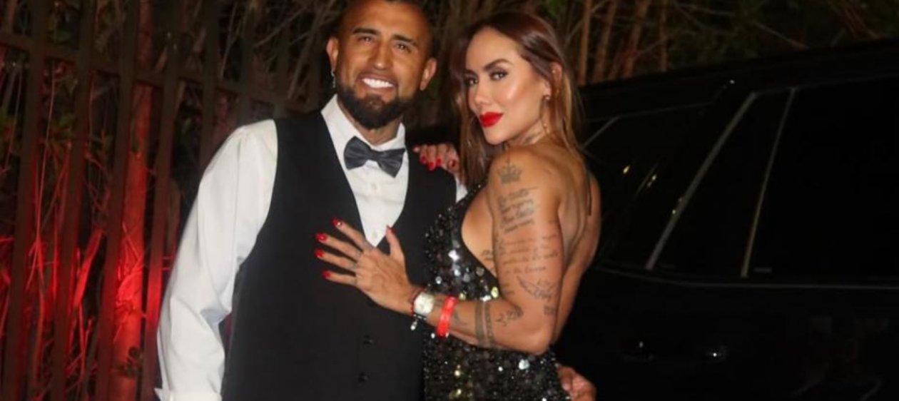 Pareja de Arturo Vidal responde sin filtros a críticas por su apariencia física