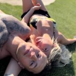 Pololo sorprendió a Coté López con un tatuaje cumpleañero