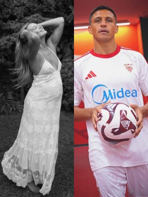 ¡Primera Navidad en familia! Alexis Sánchez y Alexandra celebraron junto a su hija