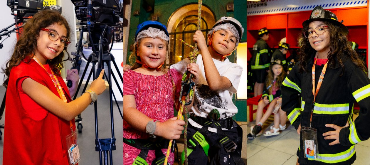 El mejor panorama en la Región Metropolitana ¡Verano en Acción! en KidZania Santiago