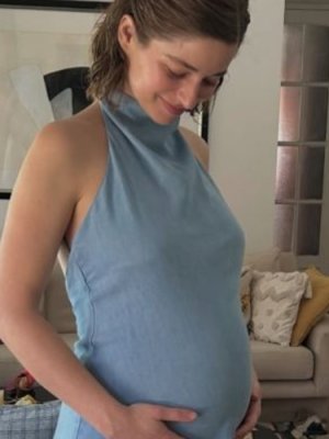 Mariana Di Girolamo celebró su baby shower a pocos días de convertirse en mamá