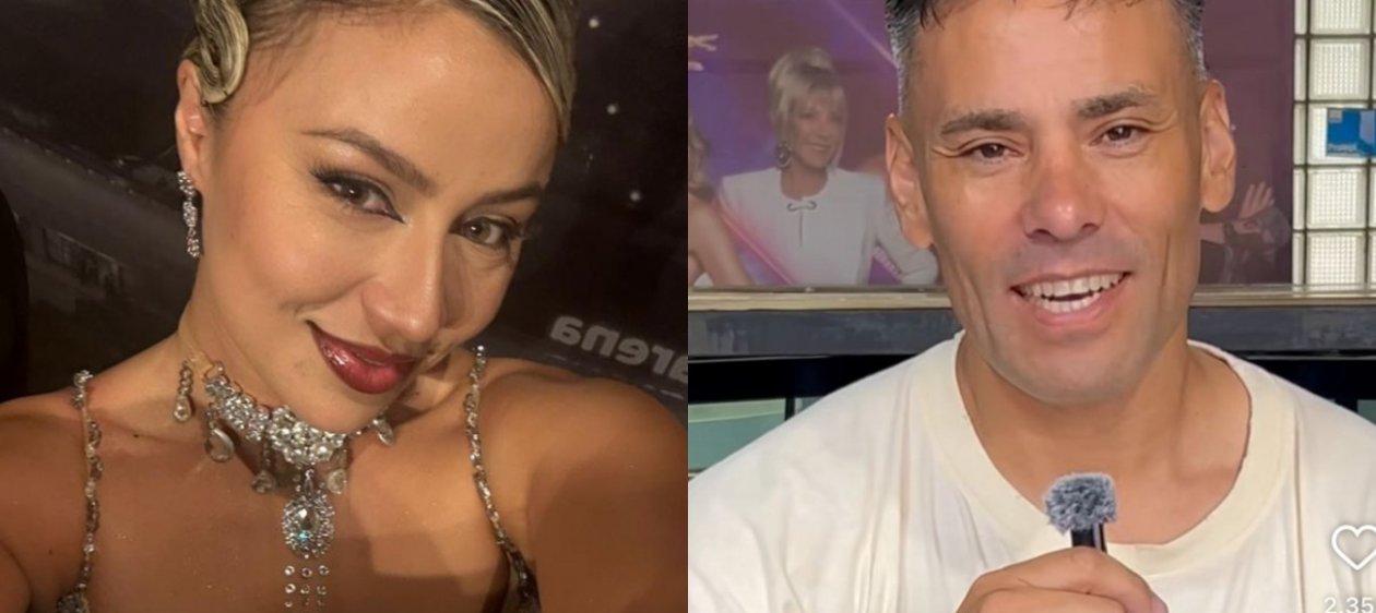 Claudio Valdivia asistió a la final de Fiebre de Baile con su nueva polola