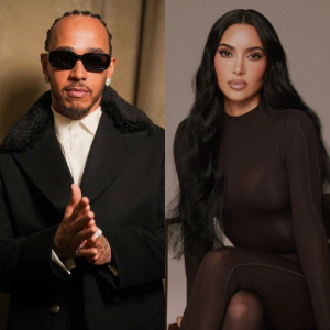 ¿Lewis Hamilton y Kim Kardashian confirmaron su romance con beso público?