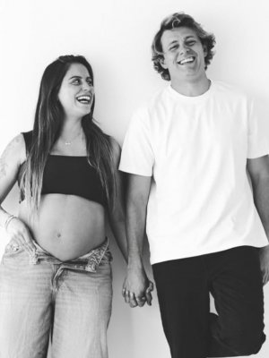 ¡Nació Valentino! Joaquín Méndez y Mandy Martínez se convirtieron en papás