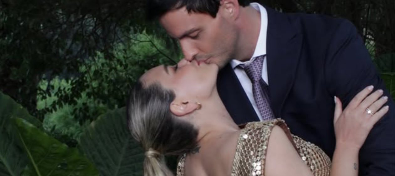 ¡Lo compró en París! Así es el vestido de novia que usó Daniela Nicolás para su matrimonio