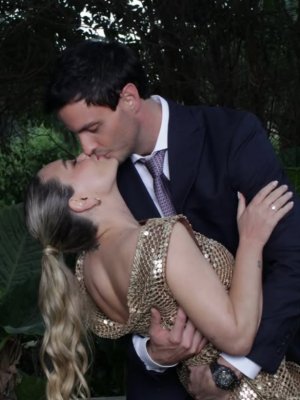 ¡Lo compró en París! Así es el vestido de novia que usó Daniela Nicolás para su matrimonio