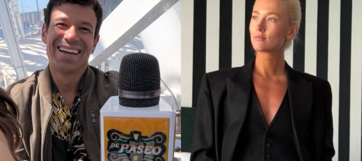 Francisco Puelles y Vesta Lugg llegaron juntos a la tercera noche de Viña 2026