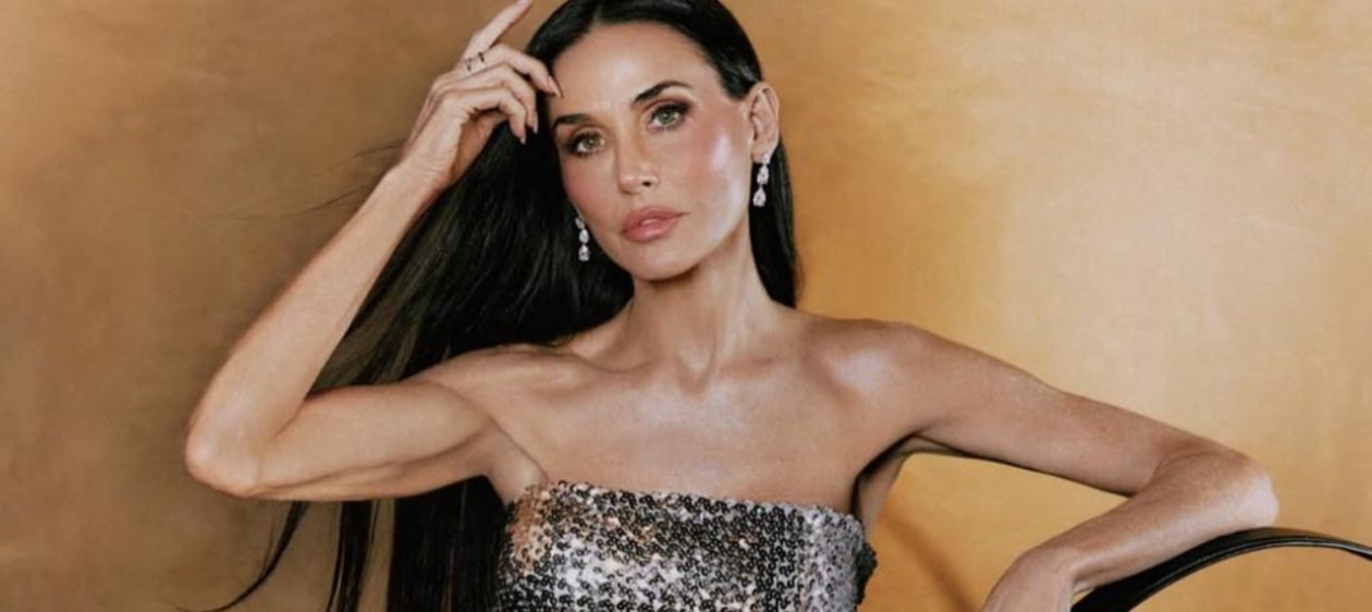 ¿Qué se hizo? Demi Moore impacta con radical cambio de look
