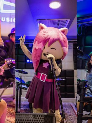 Nueva academia de música para niños abre sus puertas con escenario profesional y bandas en vivo