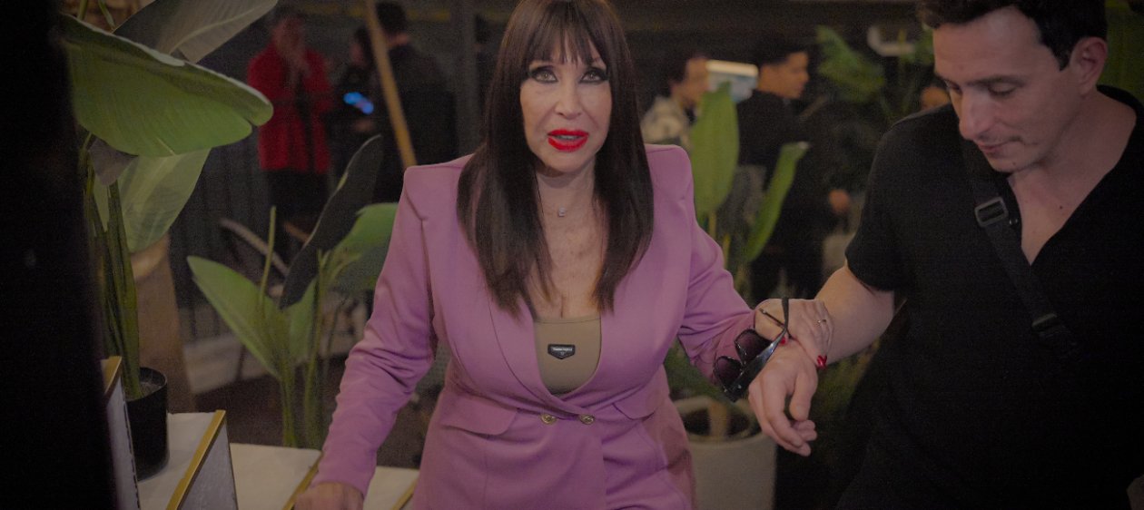 Moria Casán visitó Chile y se fue de 