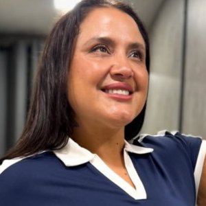 ¡Con beso y todo! Pamela Leiva presentó a su pololo en televisión