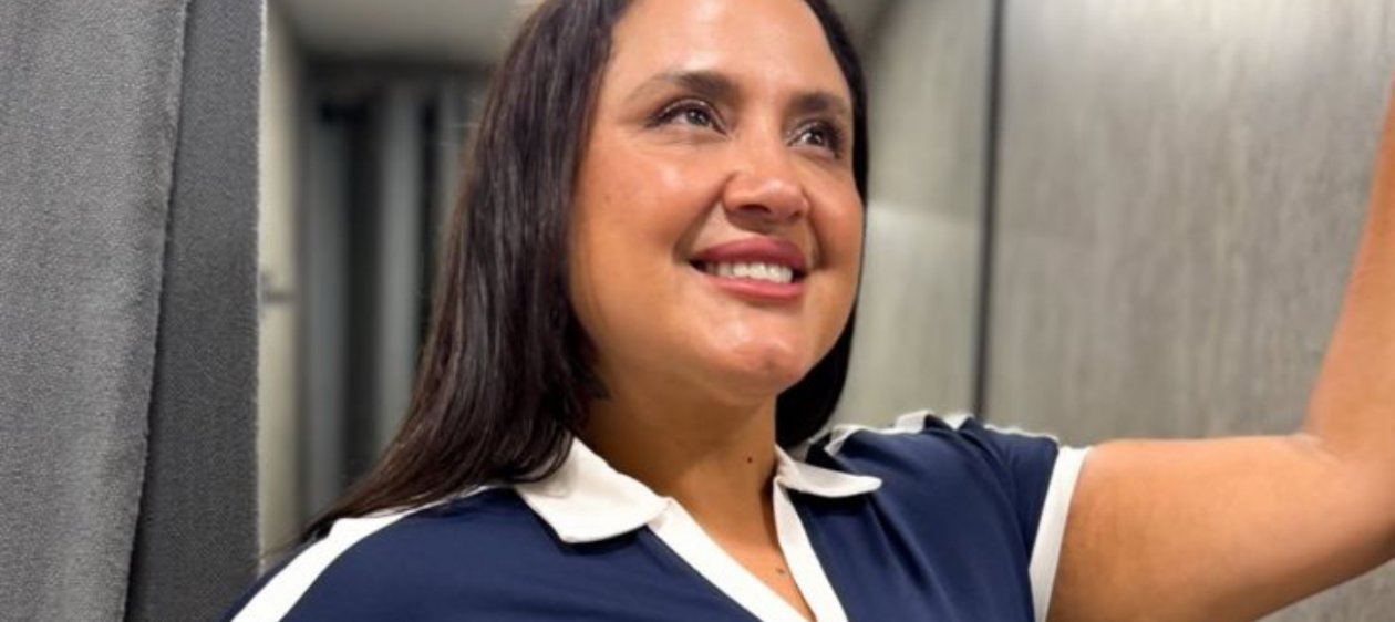 ¡Con beso y todo! Pamela Leiva presentó a su pololo en televisión