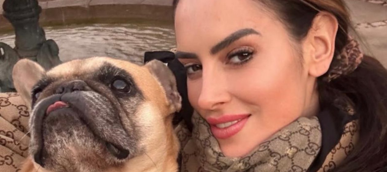 El emotivo video de Adriana Barrientos recordando a su perrita