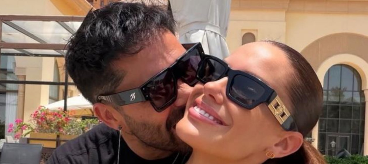 Gala Caldirola viajó hasta Qatar para reencontrarse con Mago Jiménez