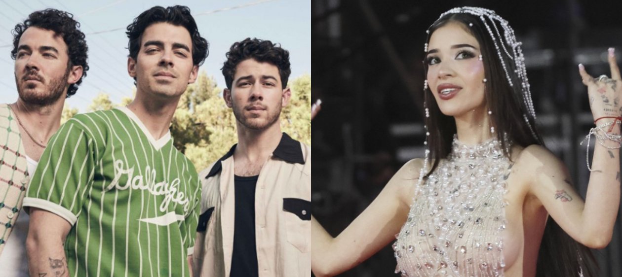 Katteyes sorprendió en el escenario junto a los Jonas Brothers