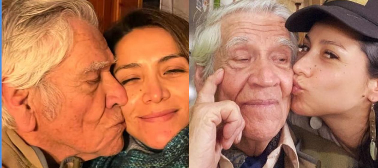 El último adiós de Loreto Aravena a su abuelo: “Me parte el corazón despedirte”