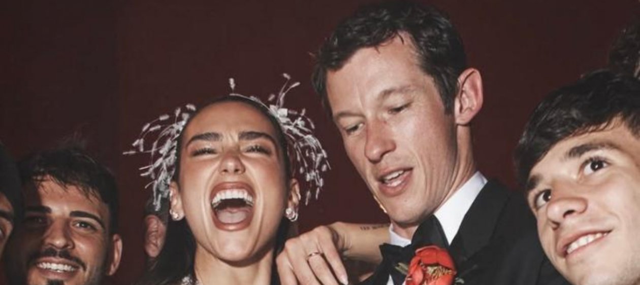 Dua Lipa comparte las primeras fotos de su boda con Callum Turner