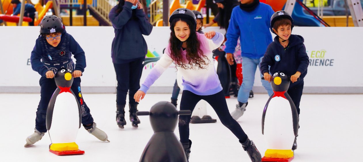 Vacaciones de invierno en Quilicura: Pista de hielo gratis para toda la familia