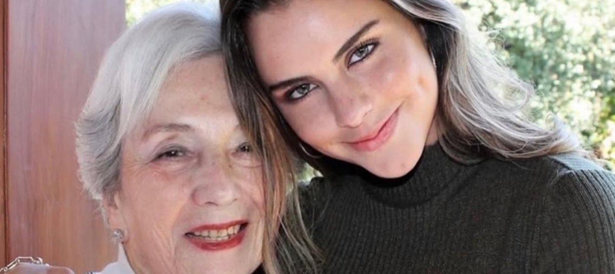 Emilia Dides anunció el fallecimiento de su abuela