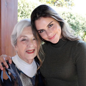 Emilia Dides anunció el fallecimiento de su abuela