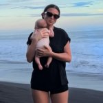 Tita Ureta compartió fotos de su primer viaje a Costa Rica con su hija