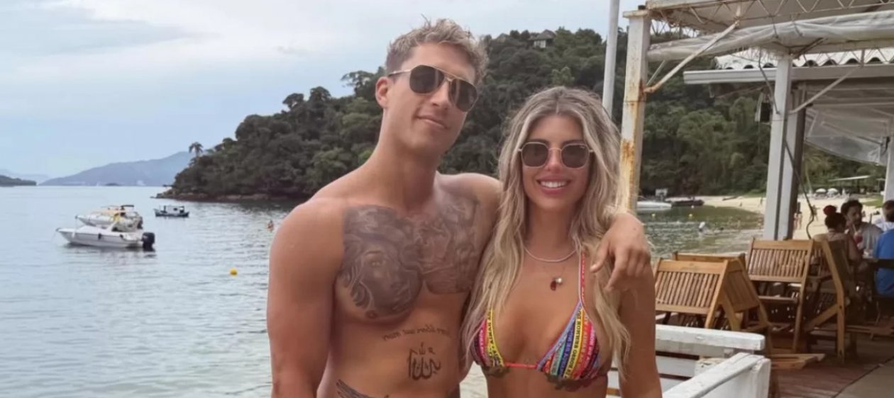 Coté López reacciona a antigua foto publicada por su expareja Lucas Lama