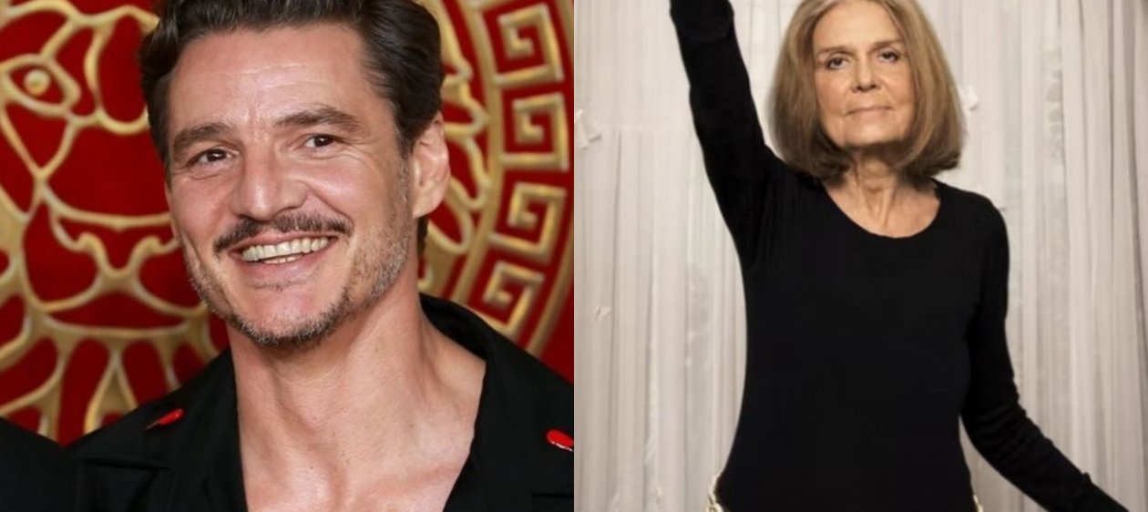 Pedro Pascal y su homenaje a Gloria Steinem: 