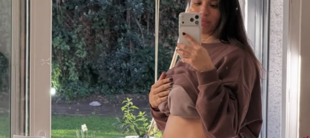 Gianella Marengo sorprendió con foto de su avanzado embarazo: 
