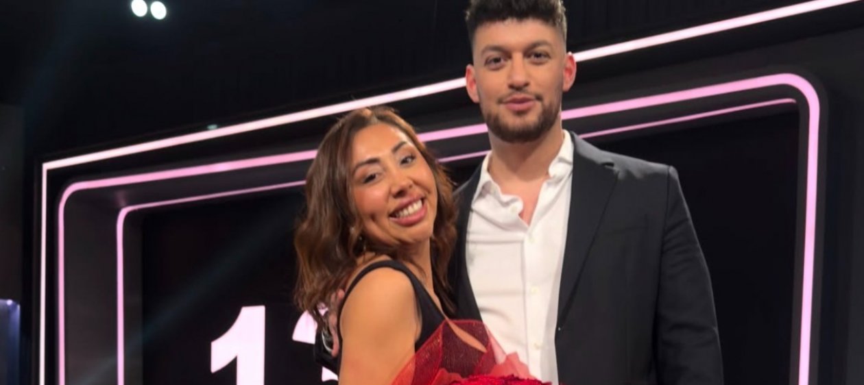 Novio de Naya Fácil sorprendió con romántico gesto en vivo: “Queremos estar juntos hasta viejitos”