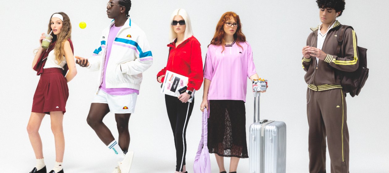 Una misma fila, múltiples estilos: ellesse presenta su nueva colección de primavera
